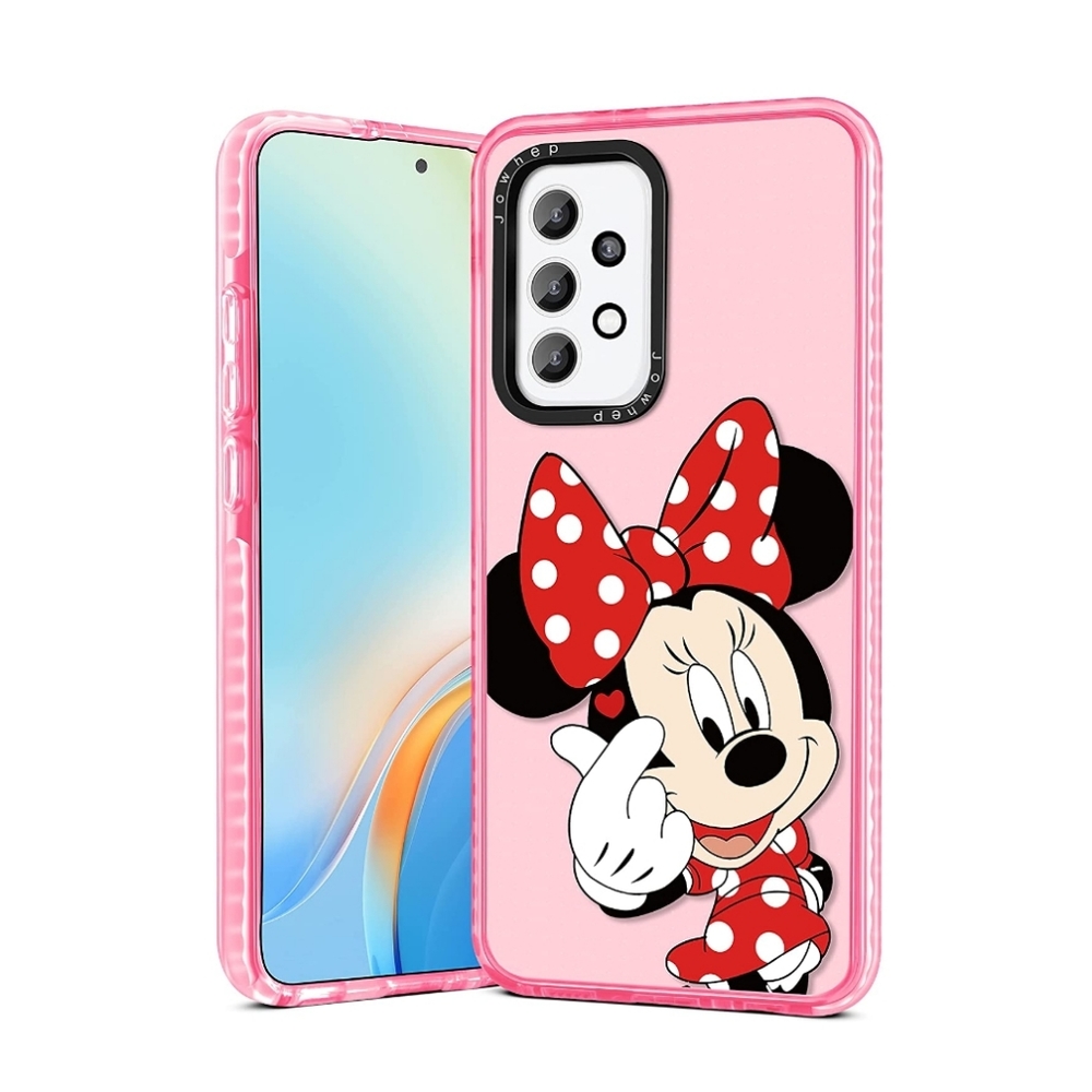 NEW Pink Minnie Mouse Case Samsung Galaxy A53